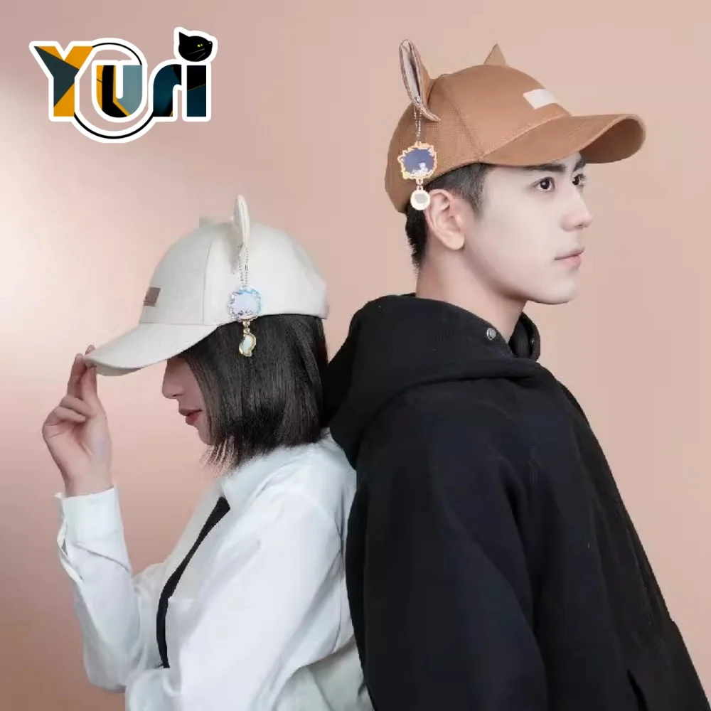 

Yuri Link Click Shiguang Daili Ren Cheng Xiaoshi Lu Guang Baseball Cap Women Men Hat Anime Cosplay Props C