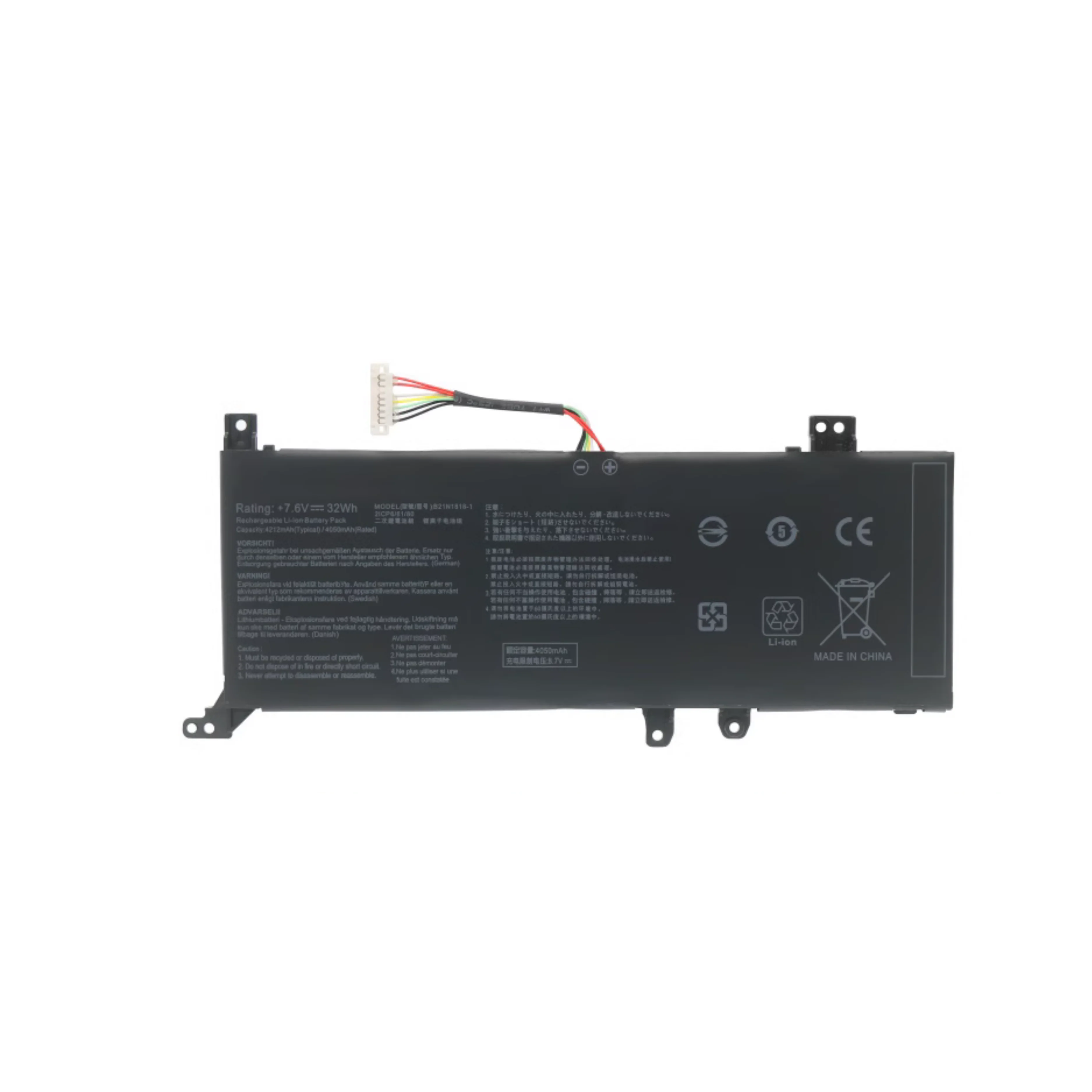 For B21N1818-1 R424F X409F/FB X515E FL8850U C21N1818-2