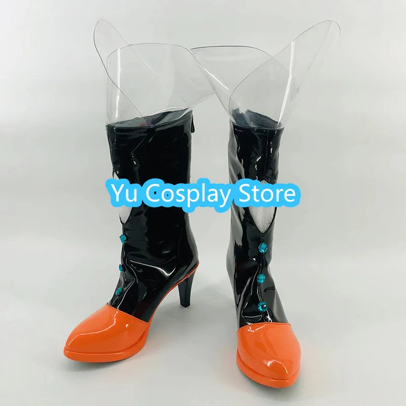 

Yu Косплей Магазин Honor Kings: Gongsun Li Традиционный стиль Обувь для косплея Аниме Обувь для косплея Сапоги Костюмы на Хэллоуин Реквизит