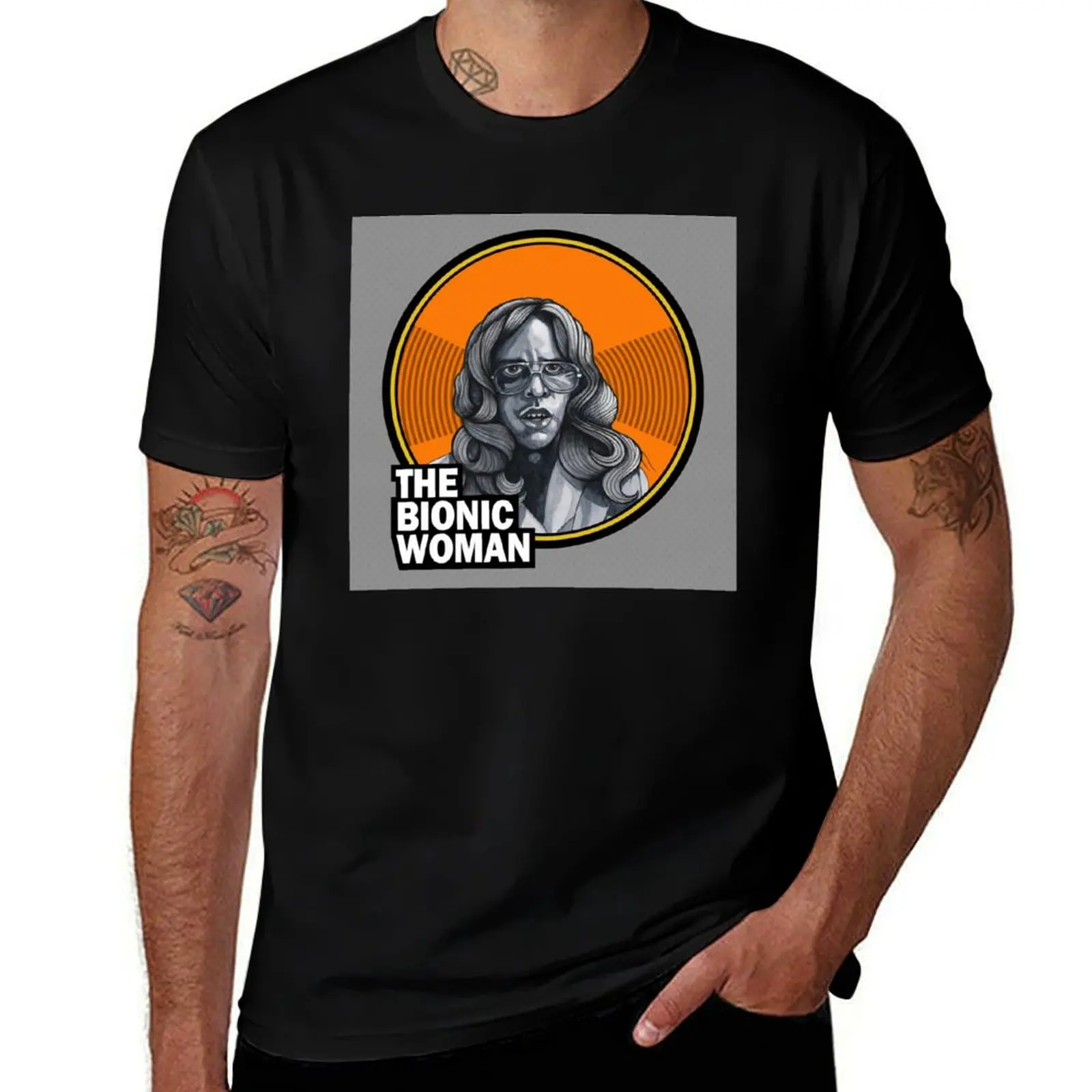 

Bionic Bill T-Shirt cotton t shirts high quality man graphic t shirt T-Shirt
