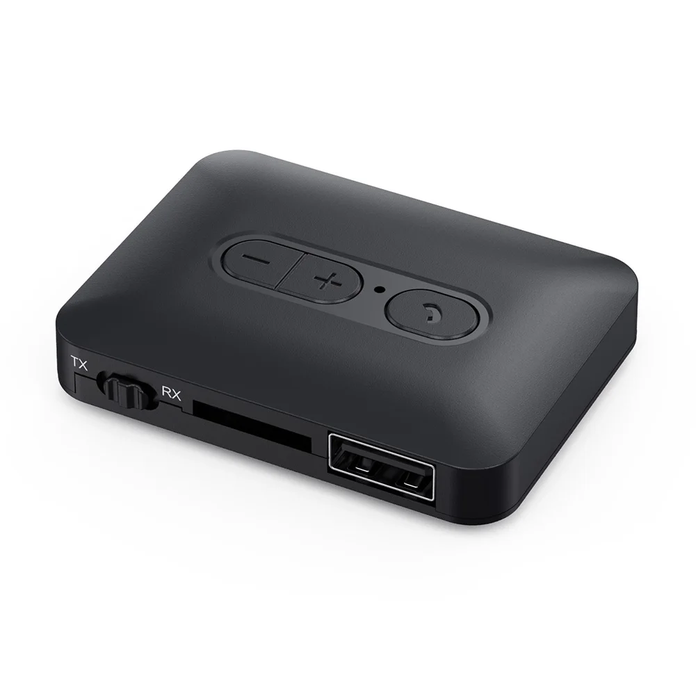 Bluetooth 互換 5.4 音楽オーディオアダプター USB U ディスク TF カード再生ワイヤレスオーディオアダプター車用音楽オーディオレシーバーアダプター