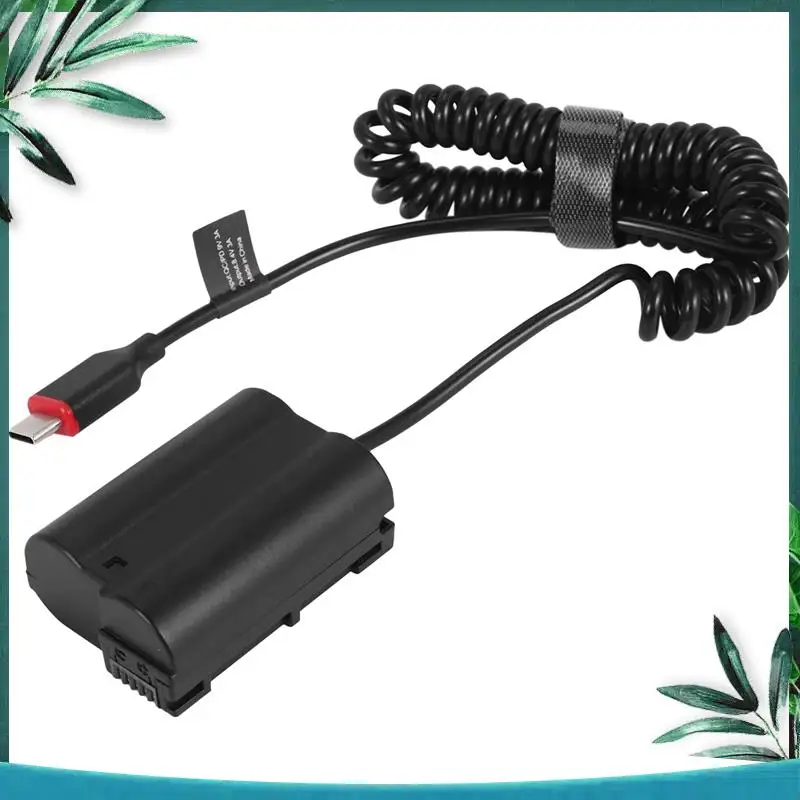 (جديد) EN-EL15 الدمية بطارية تيار مستمر محول التيار المتردد الطاقة لنيكون D7000 D7100 D7200 D750 D800E D810A Z5 Z6 Z7 II شاحن الكاميرا