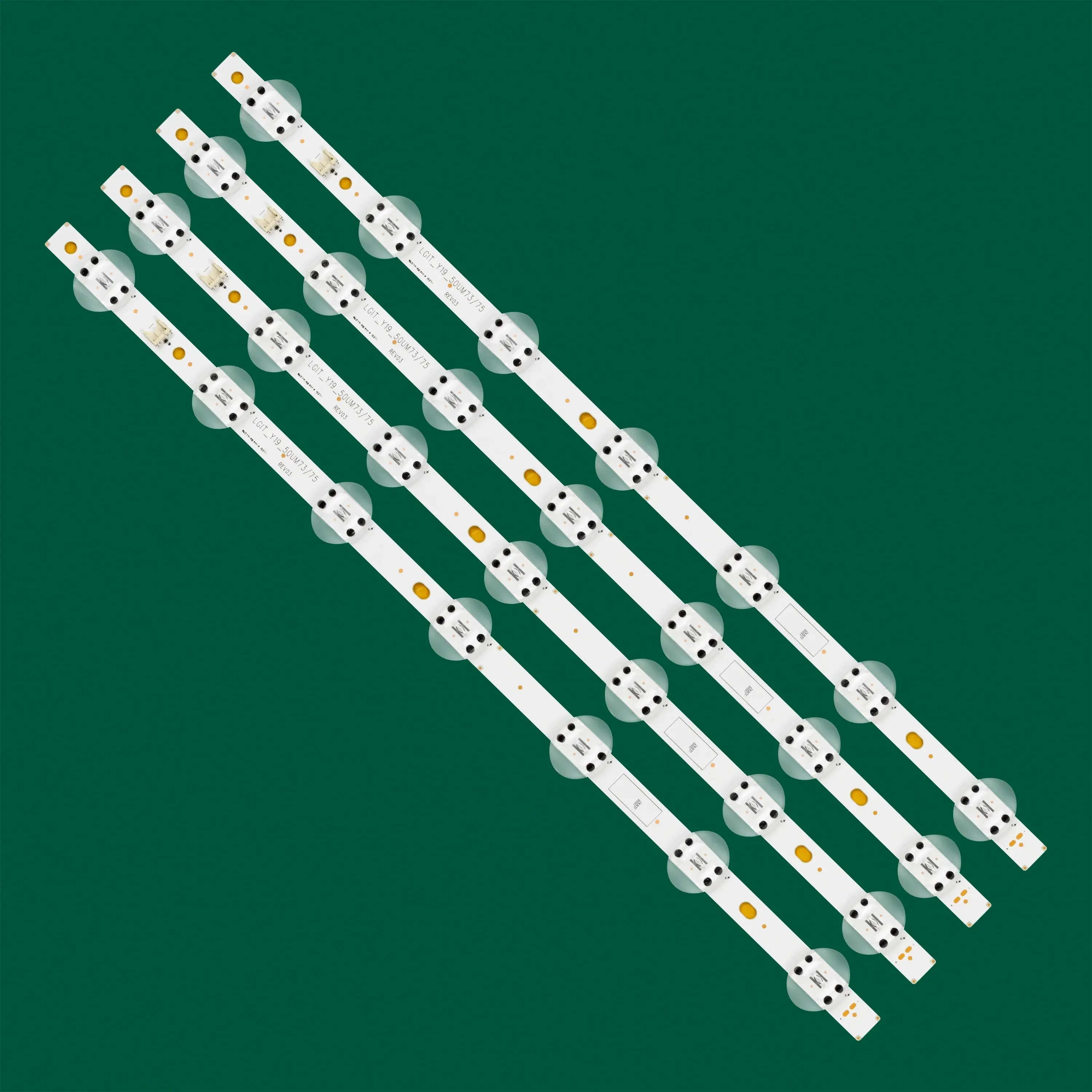 

4pcs LED Strip for LG 50UM7300 50UM7360 50UM7400 50UM7510 50UM751C 50UM7600 50UM7500 NC500DQG-VXHX3 SSC-Trident-50NANO79-REV00