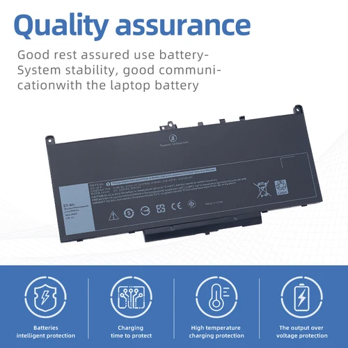 Imagen 2 del producto SUOZHAN J60J5 batería portátil para Dell Latitude E7270 E7470 R1V85 MC34Y 242WD