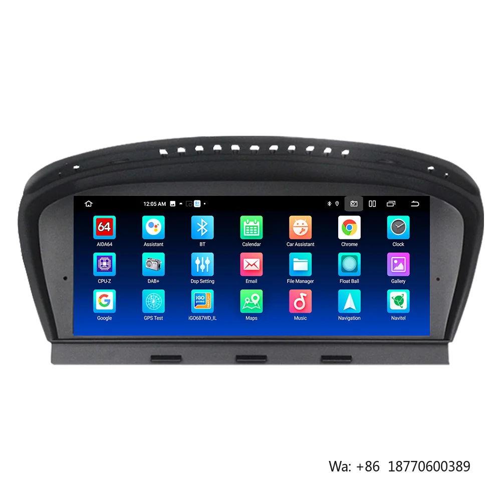 MEKEDE Android 2Din Car Radio for BMW 3 5 Series E60 E90 Wireless Apple Car-Play Auto Multimedia Head Unit 8.8 Inch Screen