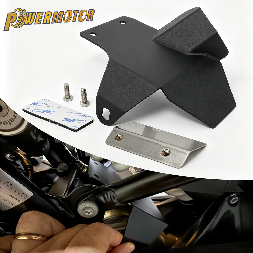 Motorcycle Shock Heat Shield Exhaust Pipe Protection Accessories for KTM 790 ADV S R 2018 2023 890 ADV R 2020 2023