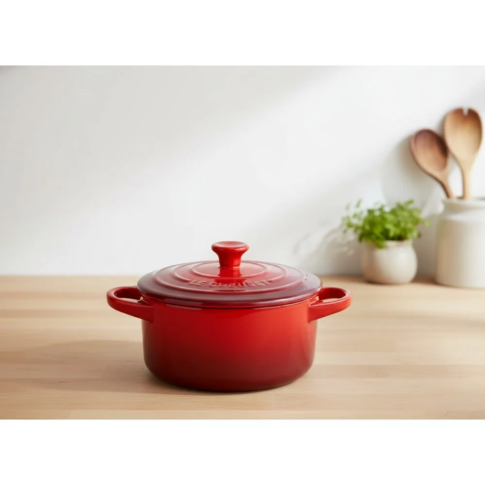 

Мини-кокоттеры премиум-класса емкостью 24 унций — равномерное распределение тепла, безопасно в духовке, идеально подходит для индивидуальных сервизов и выпечки