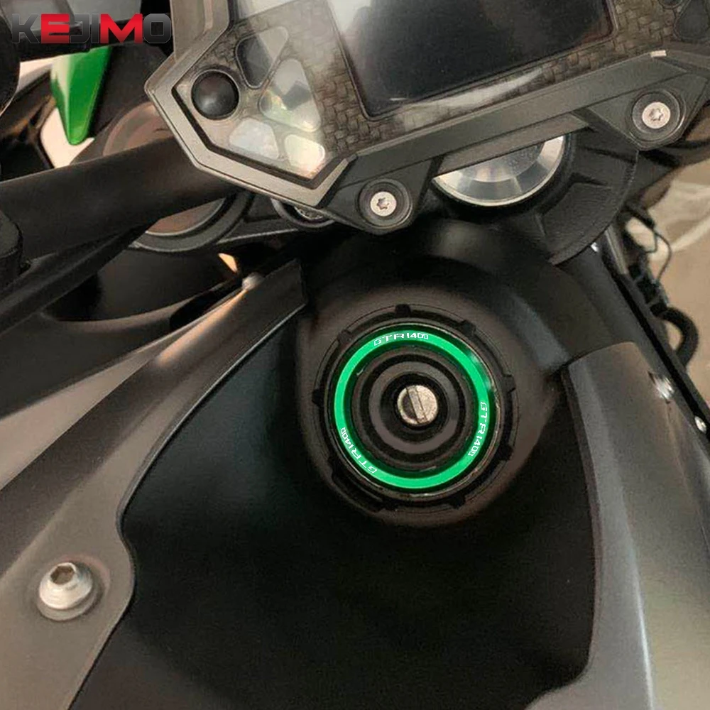 

GTR1400 GTR 1400 CONCOURS 2007-2016 2014 2015 2016 2017 2018+ Motorcycle Case Ignition Switch Keys Cover Protection For Kawasaki