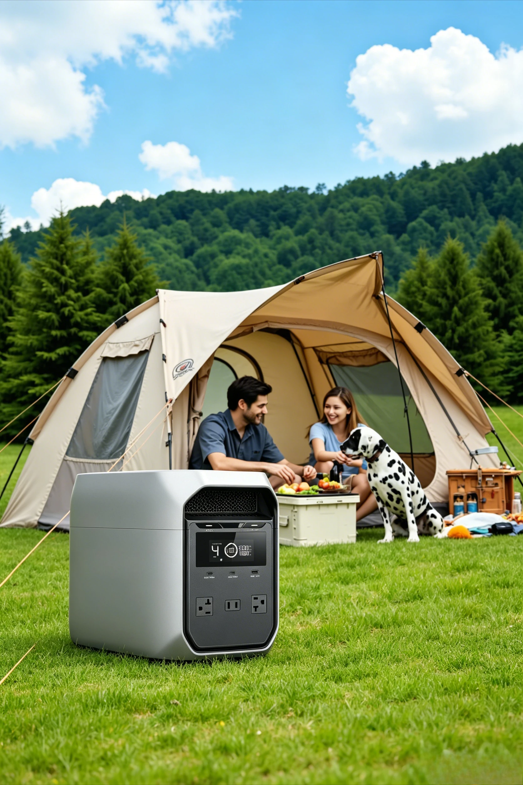 

1Hr Fast Charge Delta 3 Classic Power Station | 1024Wh LiFePO4, 1800W/100W USB-C, Solar Ready for Home, Camping & RV