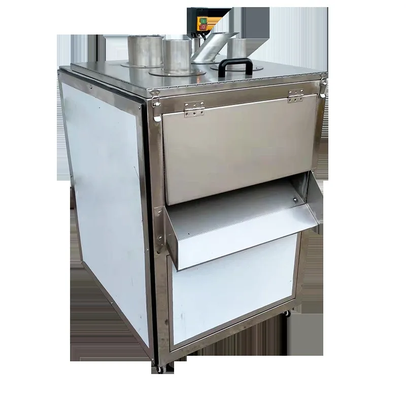 Connected lotus root slicing equipment, cutting diameter thickness adjustable, slicer