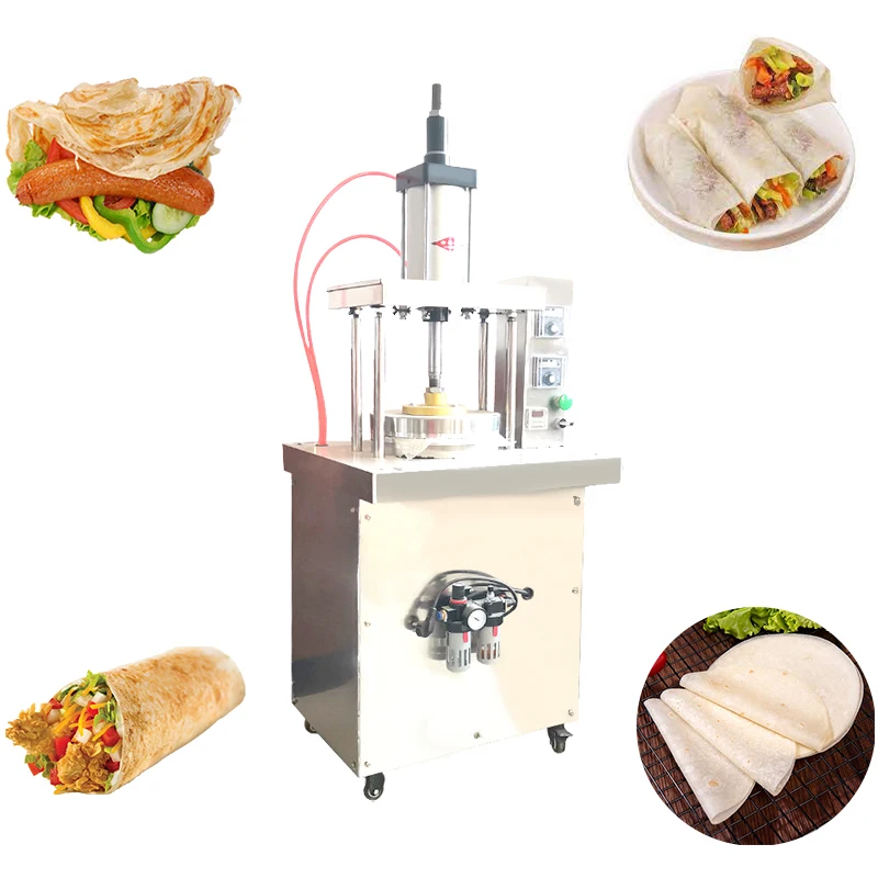 

Low Price Hot Sale Dough Pancake Pressing Machine/Good Quality Spring Cake Forming Making Machine For Sale