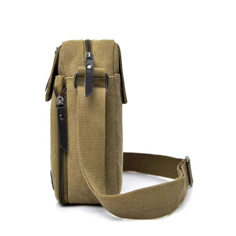 2024 Men\'s bags Canvas bag fashion men messenger bags high quality brand bolsa feminina shoulder bags Shoulder strap handbags