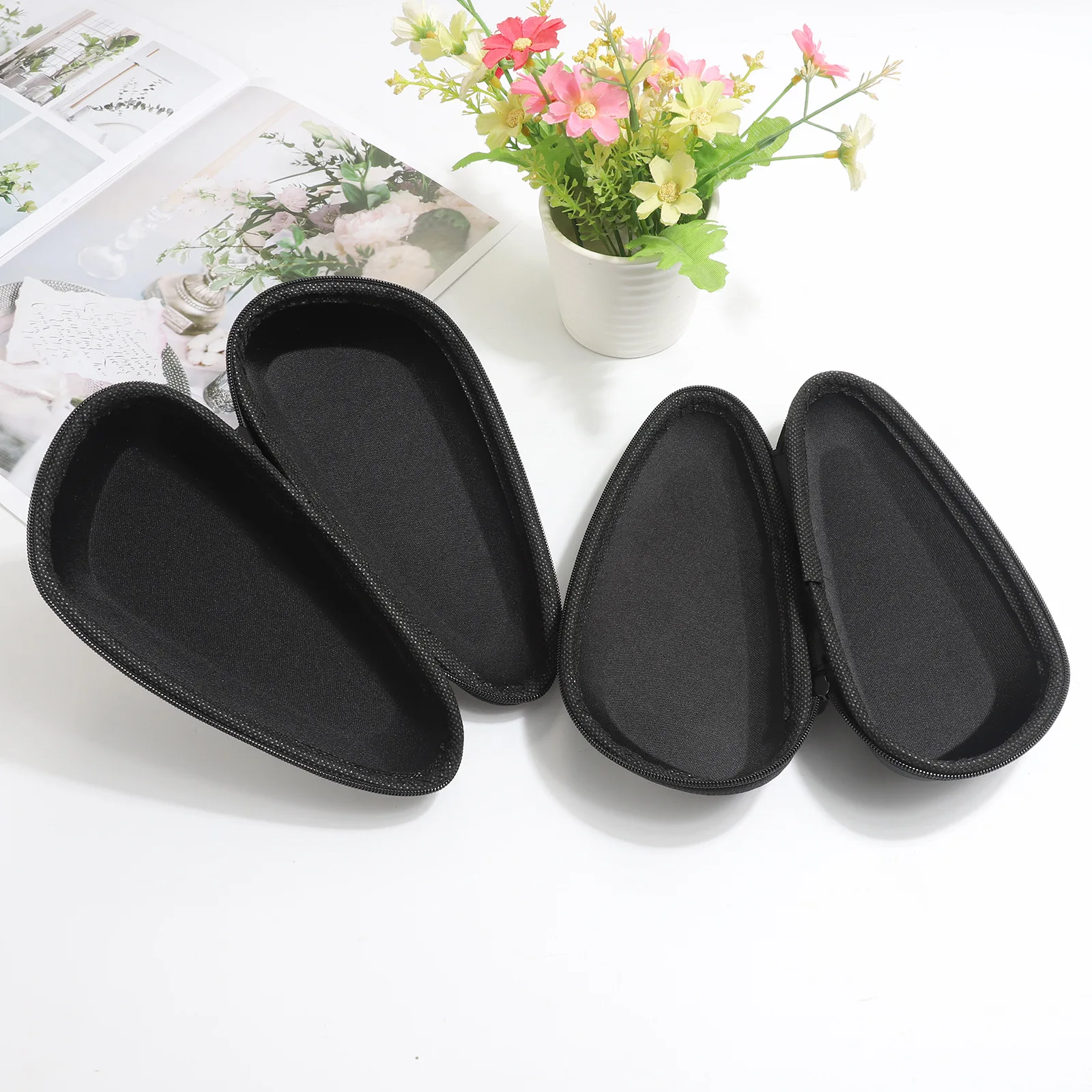 Storage Case Eva Storage Bag Shaver Bag Shaver Organizer Beard Shaver Bag Carrying Case Razor Black Travel Accessories Storage