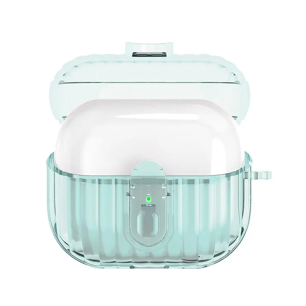 2024 New For Samsung Galaxybuds3/3pro Case Transparent Buckle Anti Fall Protective Capa For Samsung Galaxybuds3/3pro Cover Funda