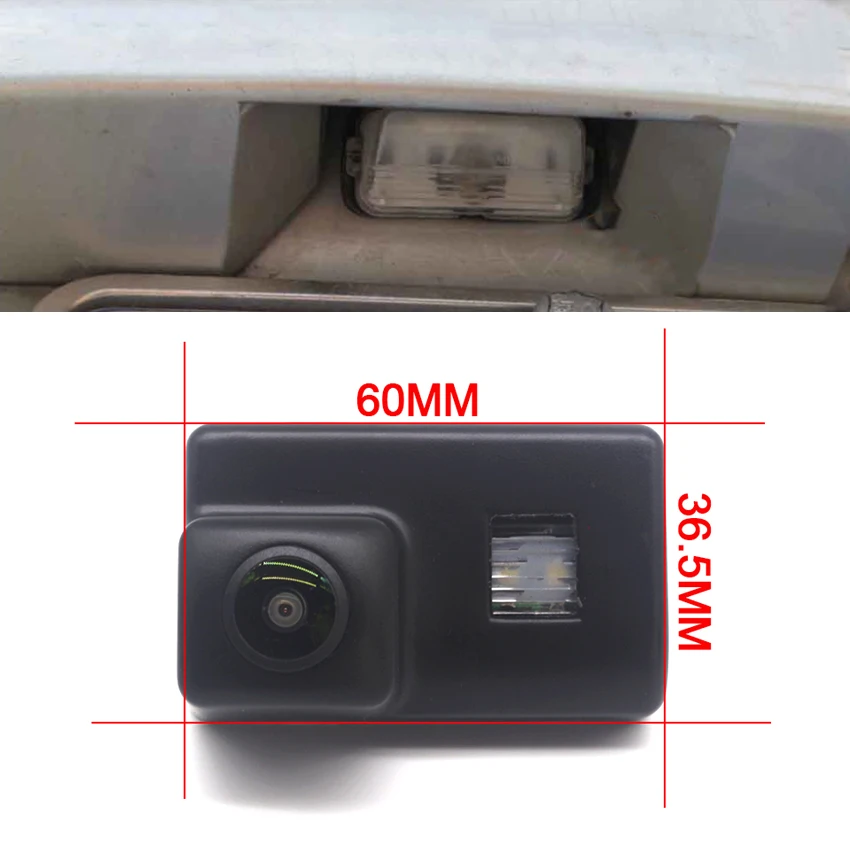 170° HD 1080P Car Rear View Reverse Camera HD For Peugeot 206 1998~2010 207 Sedan 2006~2012 Car camera Night Vision Reversing