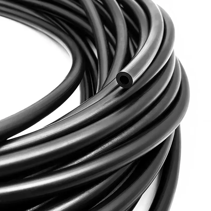 Vitons Hose FKM Tube High Temperature Corrosion-Resistant Oil Hose for All Kinds of Automobiles I.D 2mm/3/4/5/6/7/8/10/12/14mm
