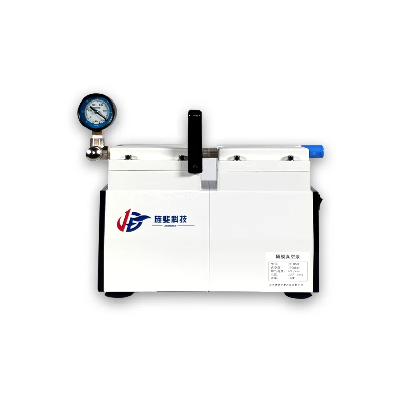 Przenośna bezolejowa pompa próżniowa membranowa do laboratorium Mała elektryczna pompa ssąca z funkcjami ciśnienia dodatniego i ujemnego