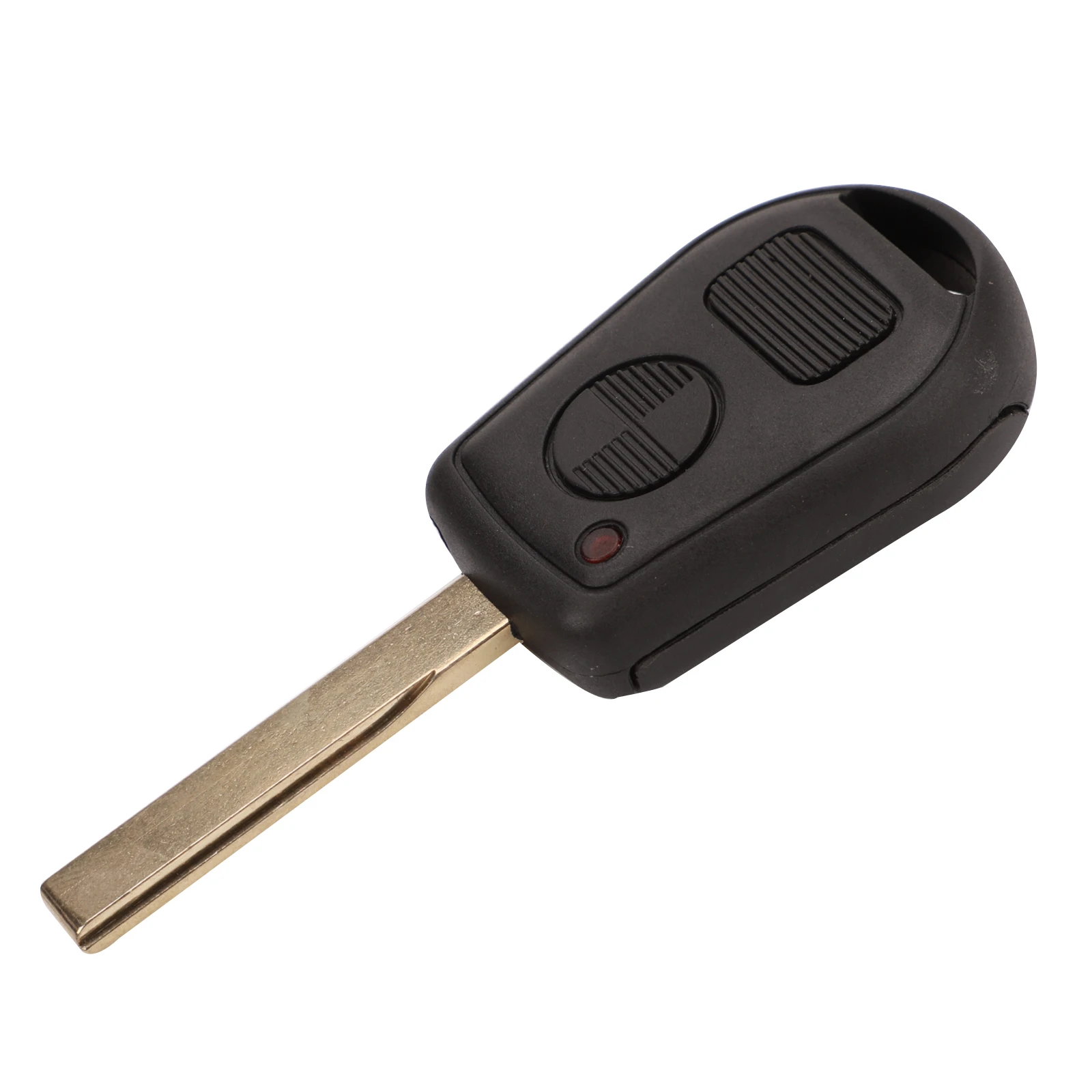 jingyuqin 2/3 Buttons Remote Car Key Shell For BMW E31 E32 E34 E36 E38 E39 E46 E90 Z3 Z4 Uncut Blade