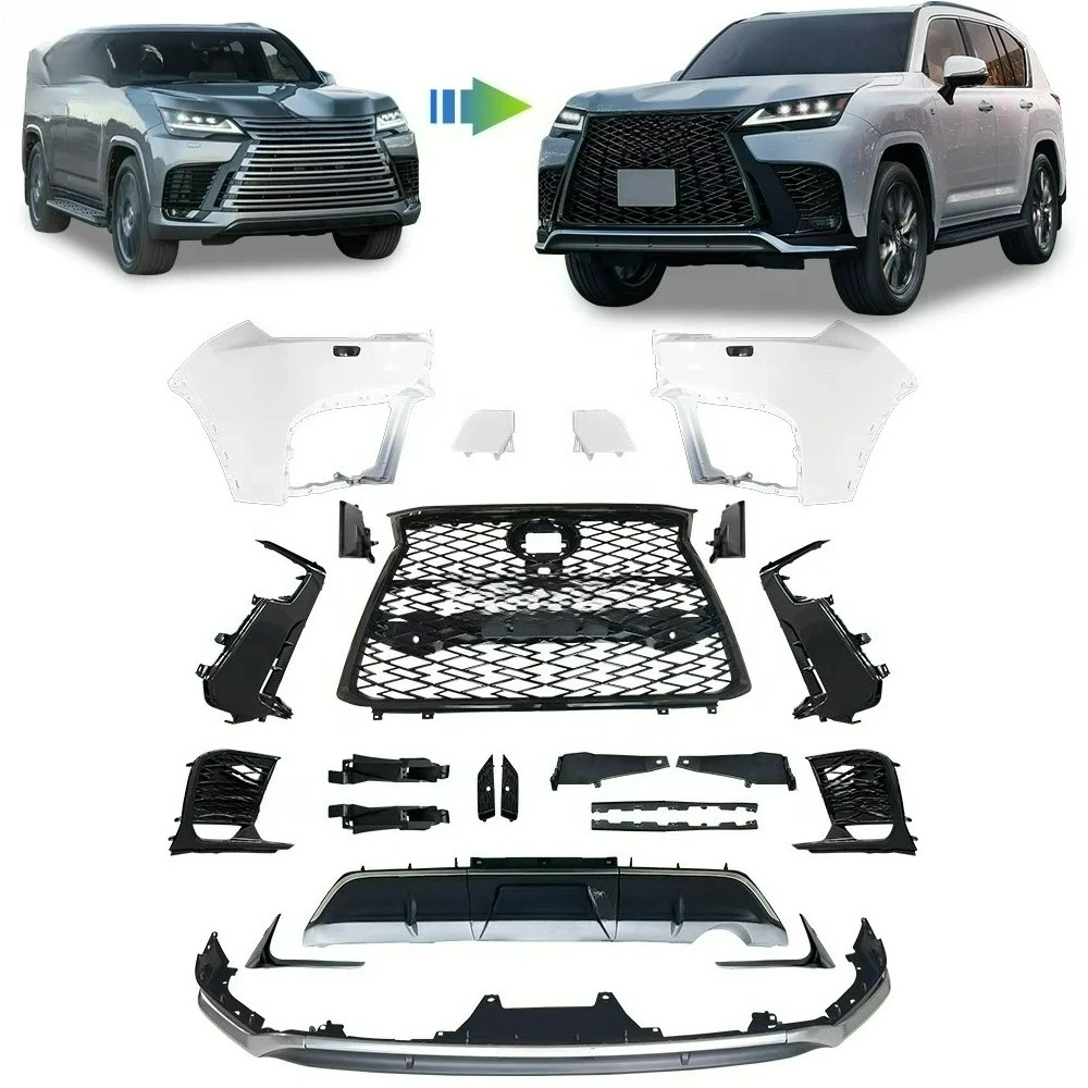 

High-Quality FOR Lexus LX600 F-Sport Style PP+ABS BODYKIT 2022