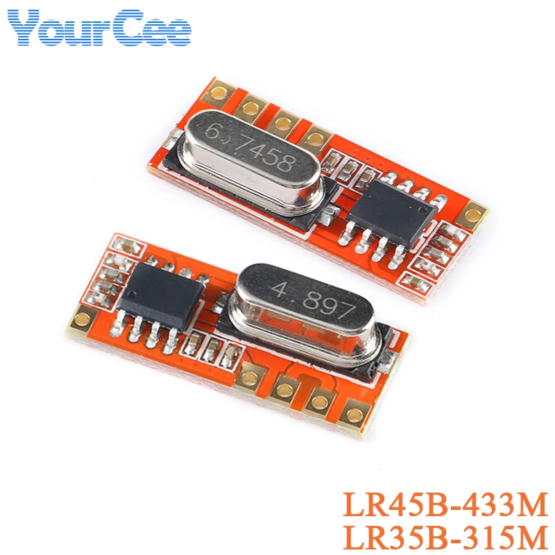 LR45B 433MHz LR35B 315MHz Wifi Wireless RF Radio Frequency Remote Control Receiver Board Module