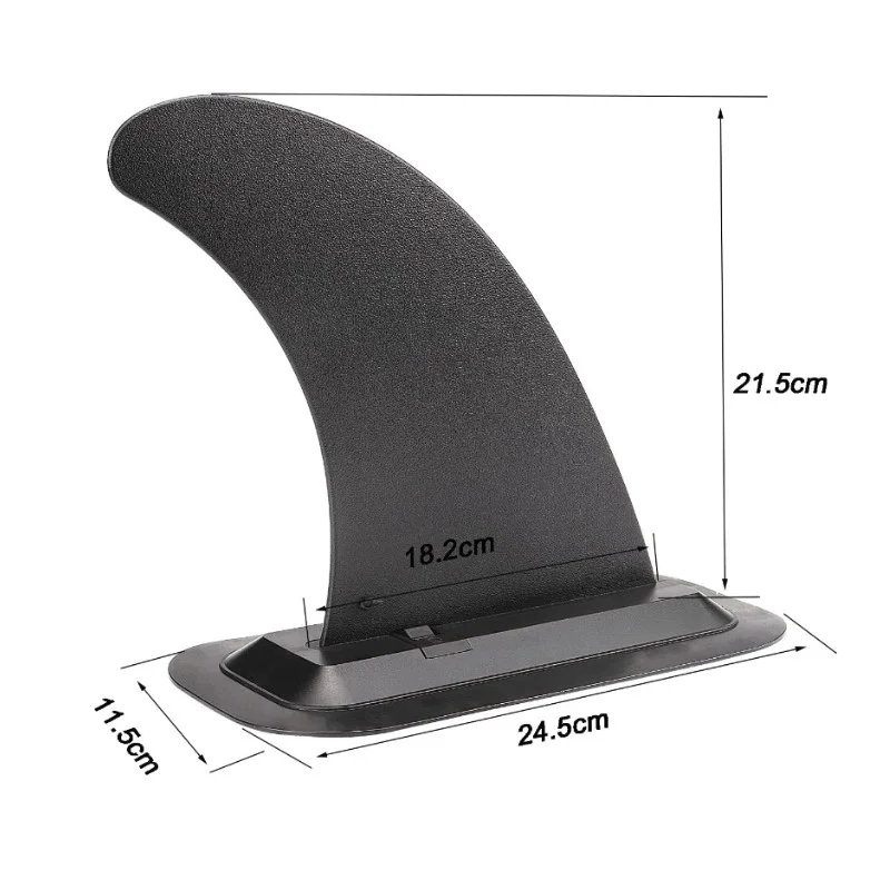 Slide‑In SUP Fin,Detachable Replacement Tail Fin for Inflatable Paddle Board Surfboard,Water Diverter Accessory
