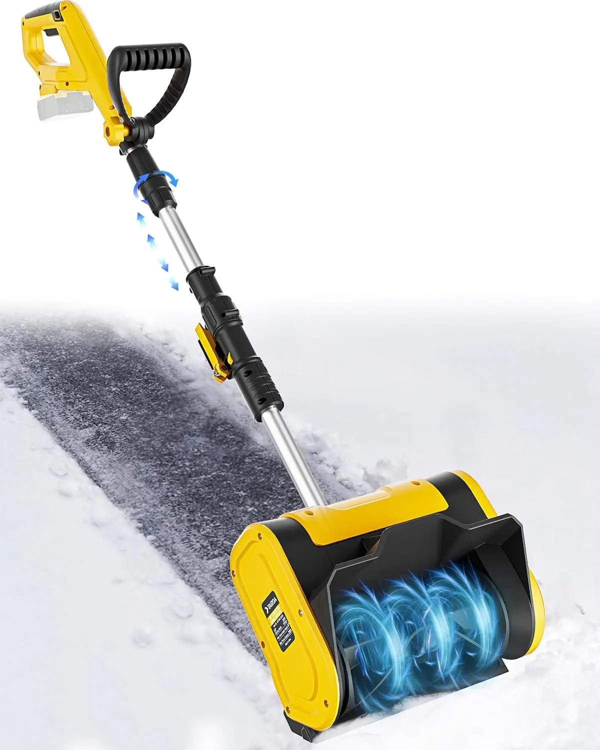 

10-Inch Snow Shovel for Dewalt 20v Battery(NO Battery), Cordless Electric Snow Shovel with 10in. Width, 6in. Depth