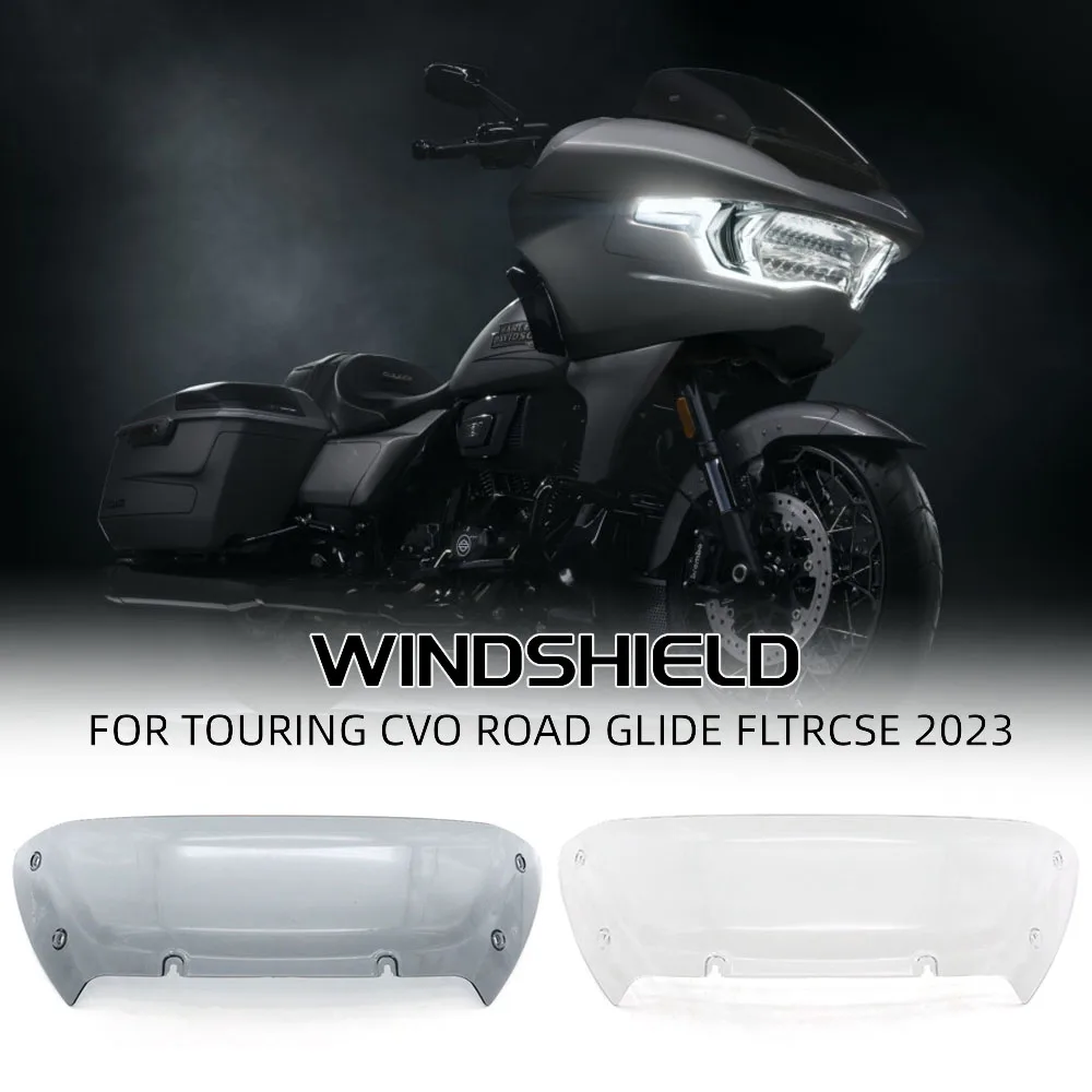 

For Harley 2023 TOURING CVO Road Glide FLTRXSE NEW Motorcycle Accessories Anti scratch Windshield Front Windshield