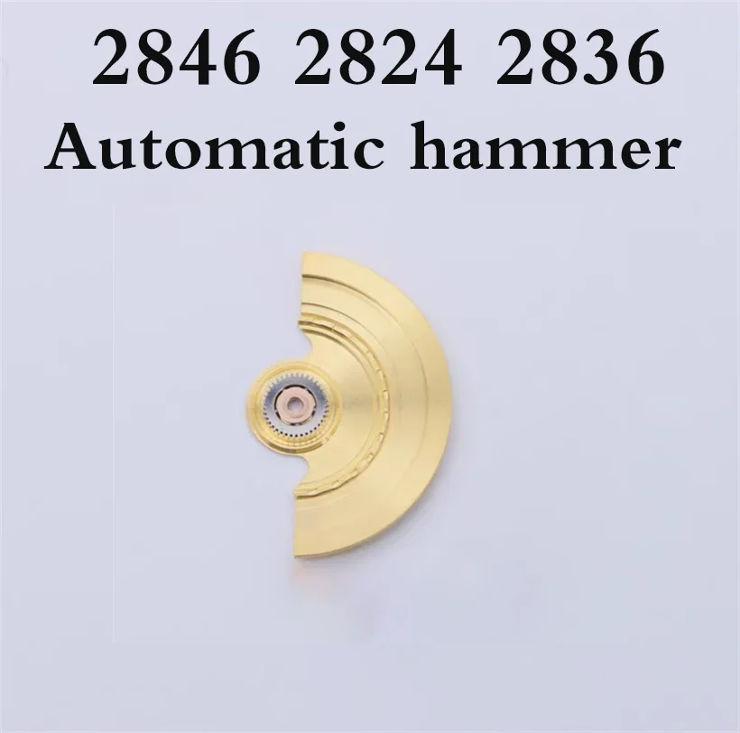 Accesorios de reloj adecuados para gaviota/ETA 2846 2824 -2 2836 movimiento automático Tuo martillo automático piezas de reloj