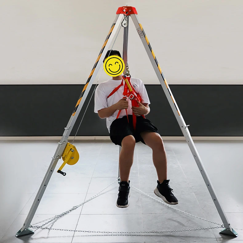 Safety Strength Guard Climbing Rescue Tripod Stand