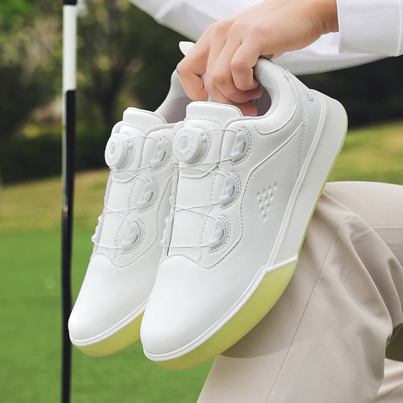 New Classic Men Golf Shoes White Man Golf Sneakers Professional Walking Shoe For Men Outdoor Lawn Youth Walking Shoes