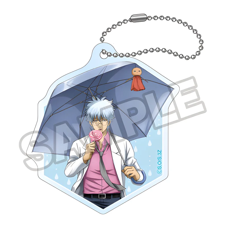 3-nen Z-gumi Ginpachi-sensei Anime Acrylic Figure Stand Clear HD Printing Model Plate Desk Display Decoration Anime Keychain