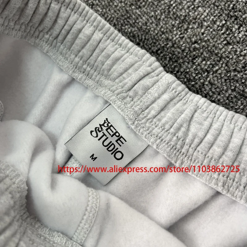 2025 جديد الرجال النساء الرياضة عادية بيبي ستوديو السراويل الفضفاضة عالية الخصر الرباط مريحة التطريز بيبي ستوديو Sweatpants