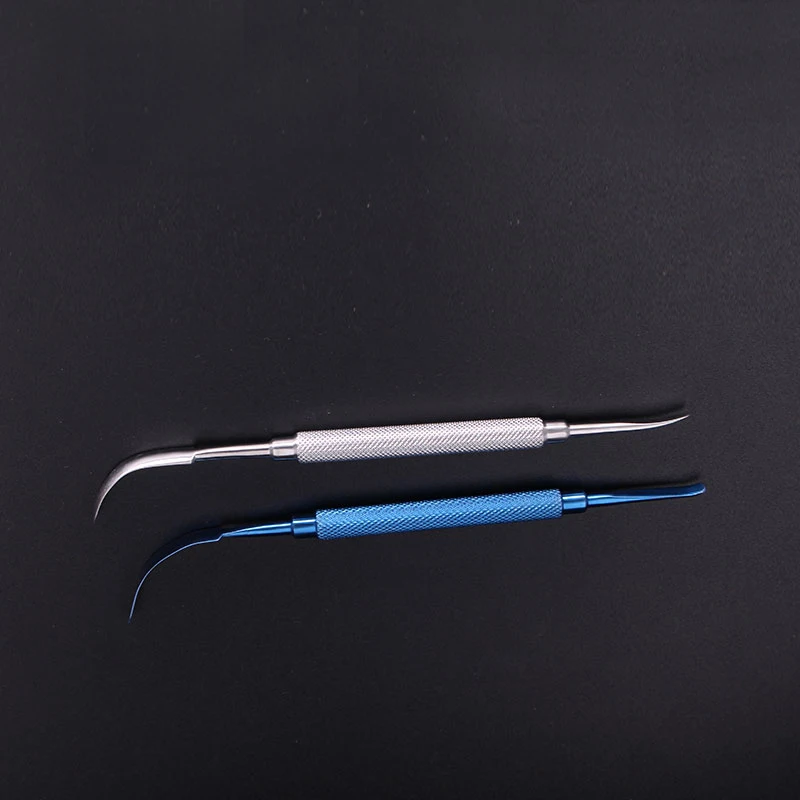 Ophthalmology, S-shaped deep double head lacrimal sac hook