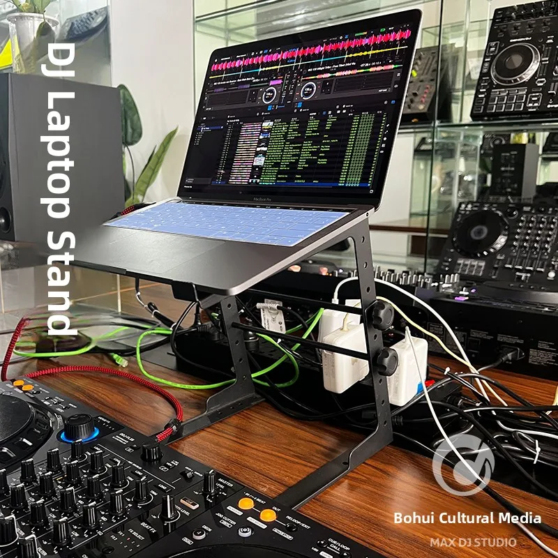 Pioneer DJ Computer Stage Equipment Stand Laptop Desktop Multi-Function Bracket Adjustable Height Notebook Support