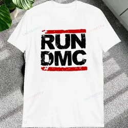 Винтажные мужские футболки с принтом Run Dmc в стиле хип-хоп, рок, муisc, уличная одежда с короткими рукавами, свободная женская футболка, повседневные модные футболки