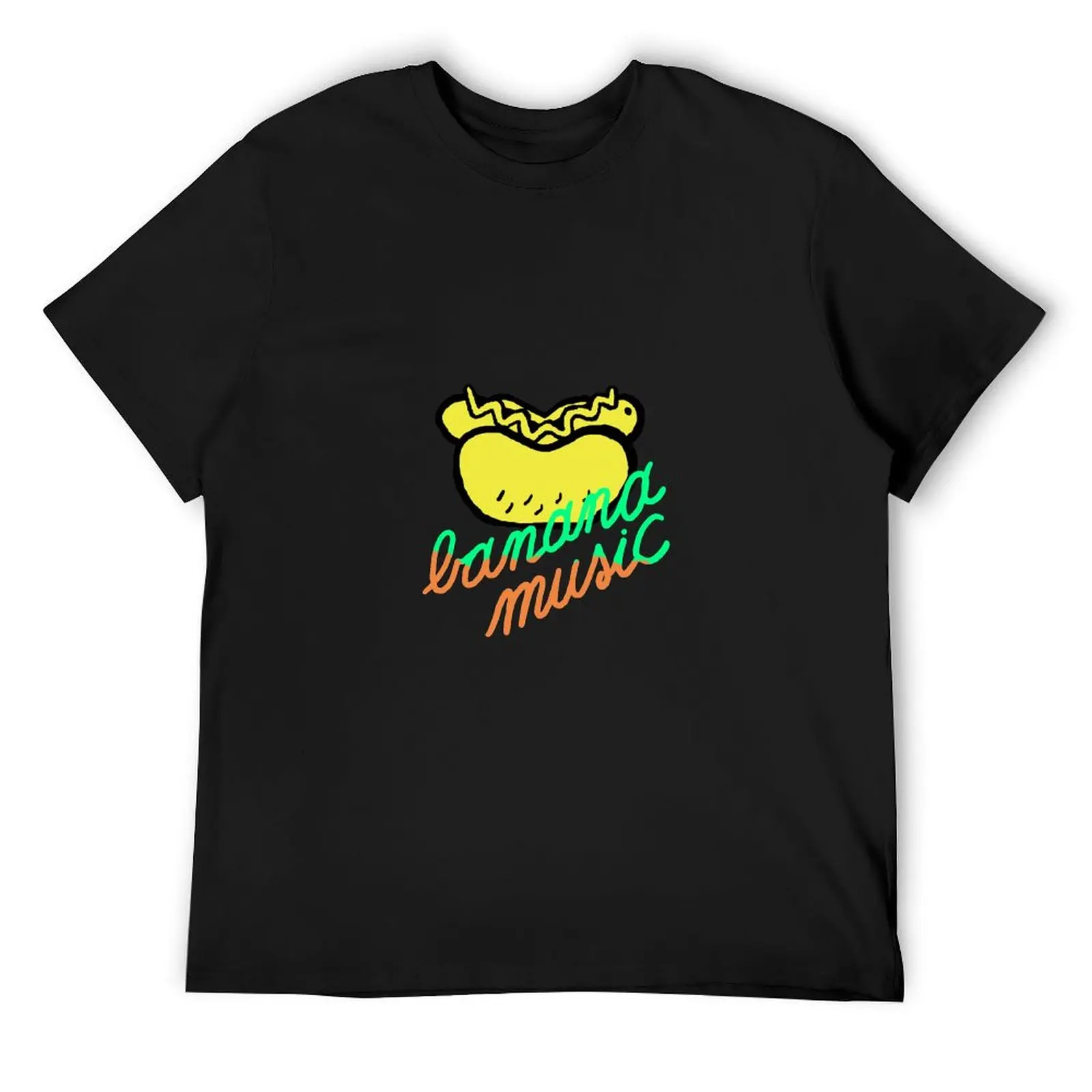 

Banana Music T-Shirt quick drying street wear vintage graphic tee fashion shirts men graphic t shirts