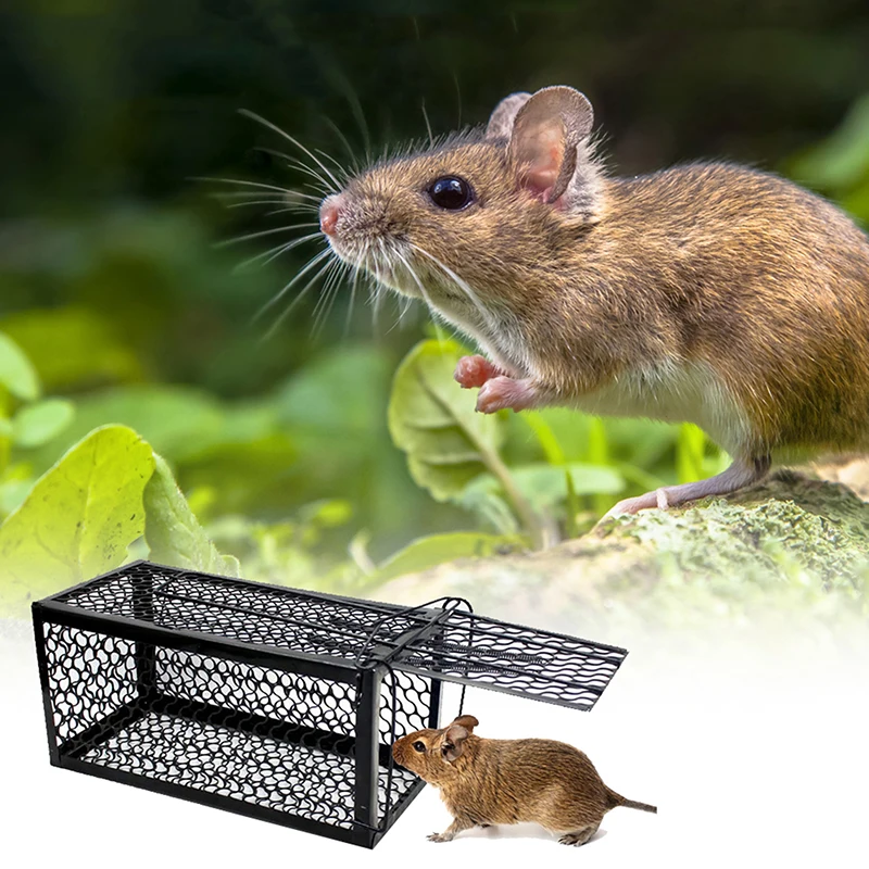 

Smart Self-locking Rat Trap Reusable Heavy Duty Mouse Pest Animal Mice Hamster Cage Control Bait Rodent Repeller Catch Mouse