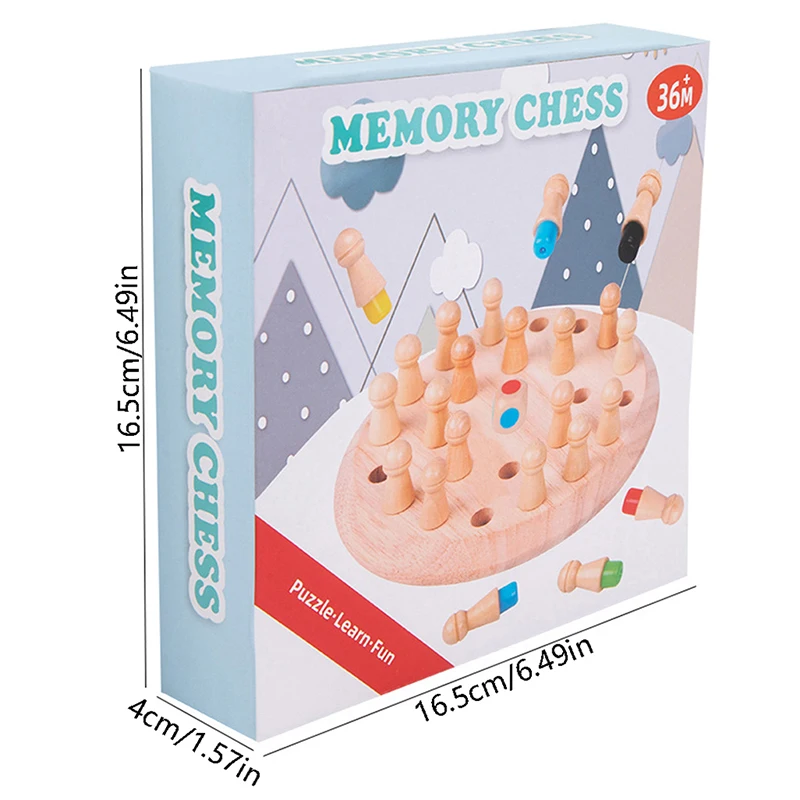 Color Cognition Early Education Toys Children Memory Chess Parent-Child Interaction Educational Memory Observation Training