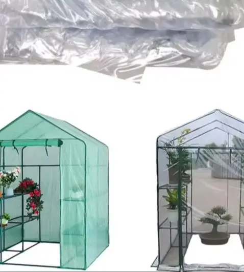 

Indoor/Outdoor Greenhouse Plant Cover, Waterproof And Sunproof PVC Greenhouse Protective Cover, 143*143*195 Cm