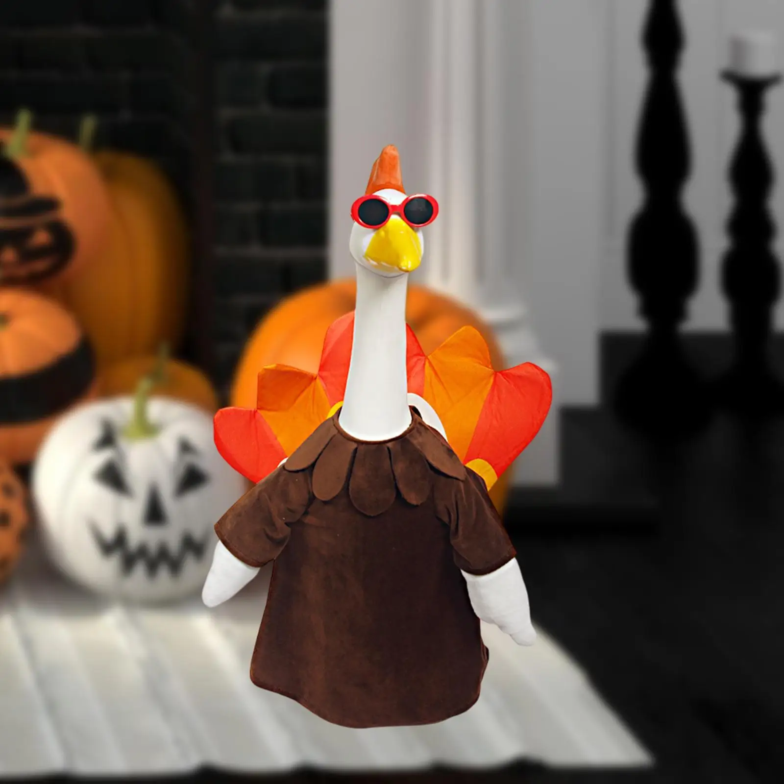 

Holiday Porch Goose Outfit Thanksgiving Patio Yard Decor Porch Goose Clothes