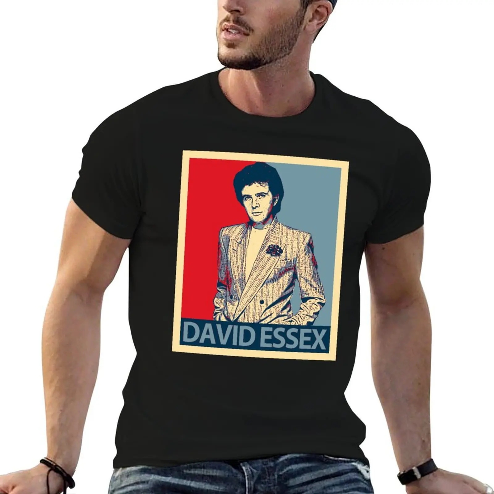 

David Essex T-Shirt anime t shirts for man t shirts for man graphic tees T-Shirt