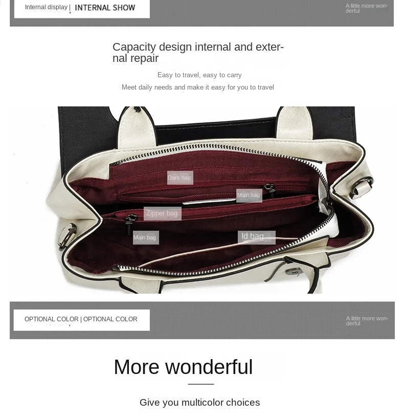 LuxuryGenuine Leather Women's Handbags 2024 Luxury Fashion Lady Briefcase Large Capacity Crocodile Pattern Shoulder Crossbody
