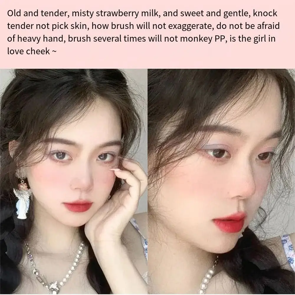 แบบพกพา Matte สีน้ํา Liquid Blush Natural Long Lasting Monochrome Rouge Watery Multi-Purpose High Pigment Cheek Tint ผู้หญิง