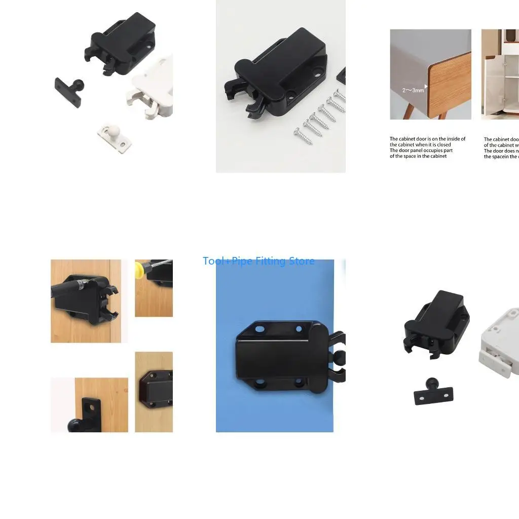 F92B Furniture Push Lock Single Door for Touch Latches Open the Door Without Handle