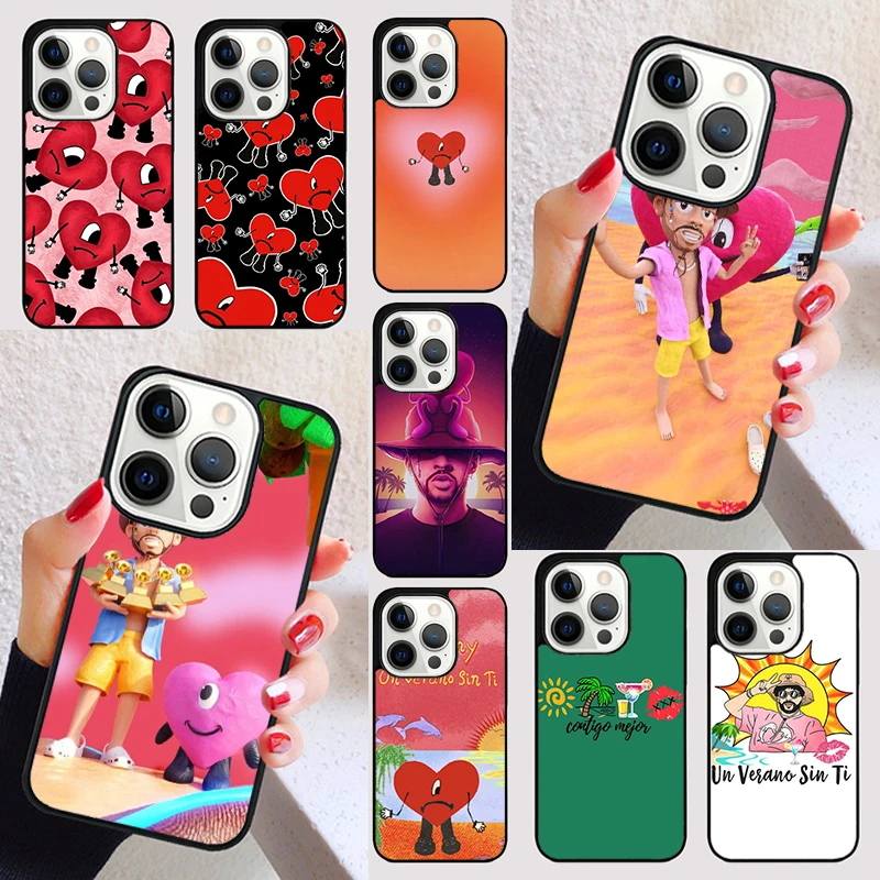 Un Verano Sin Ti Bad Bunny Maluma غطاء آيفون 15 16 13 12 11 14 Pro Max Mini Max SE 2020 7 8 6S Plus جراب هاتف #1