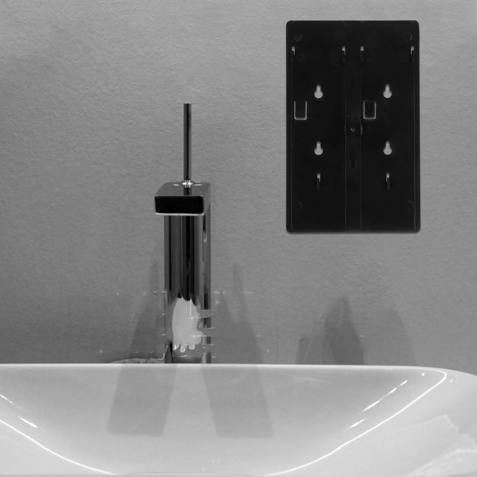 

Soap Dispenser Accessories Brackets Plastic Bottom Accessory Design for Bathroom Parts Pocket Mounting Board Extension Tube