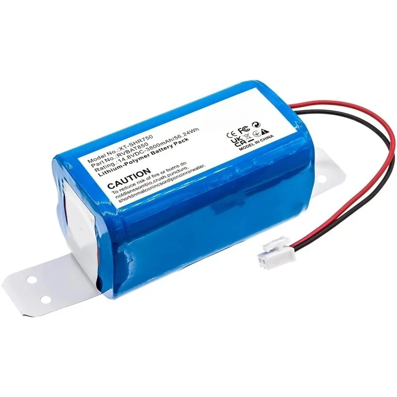 3800mAh Vacuum Cleaner Battery For Shark IQ R101， RV1101ARUS， UR1105ARUS，RV2000WD，RV2001，  RV2001WD，