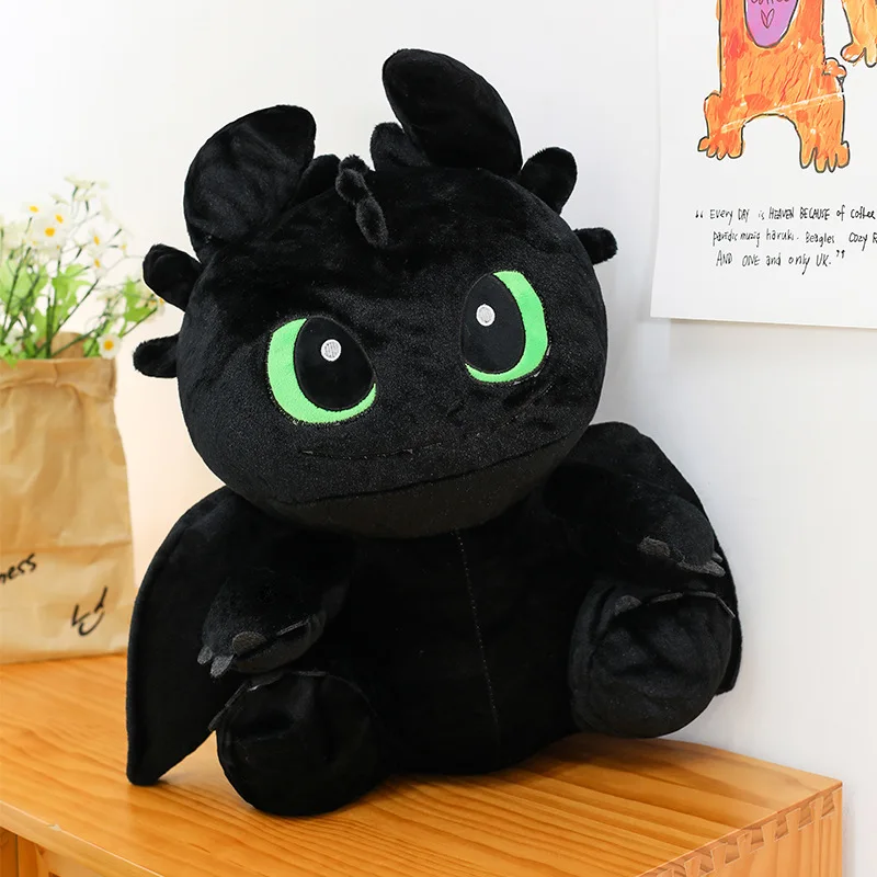 

30/40/55/70 см кукла «Как приручить дракона», беззубая мягкая плюшевая игрушка, мультяшный фильм, мягкая подушка для дивана-кровати, детский подарок