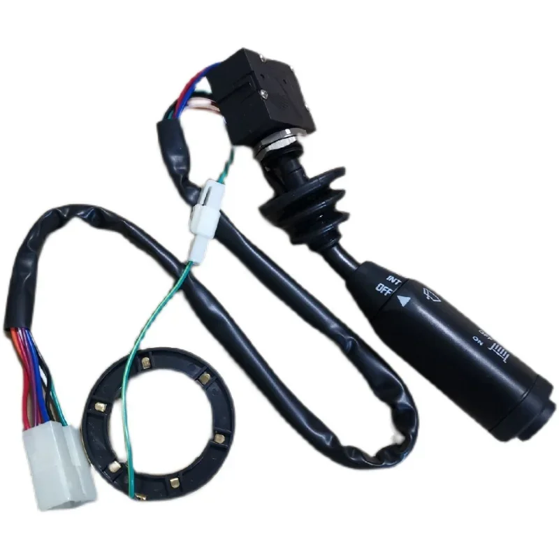 Complete list of XCMG crane accessories Nanqi cab combination switch wiper steering
