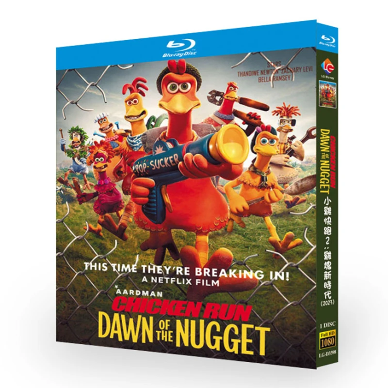 

Chicken Run Dawn of the Nugget 2023 Blu-ray Disc